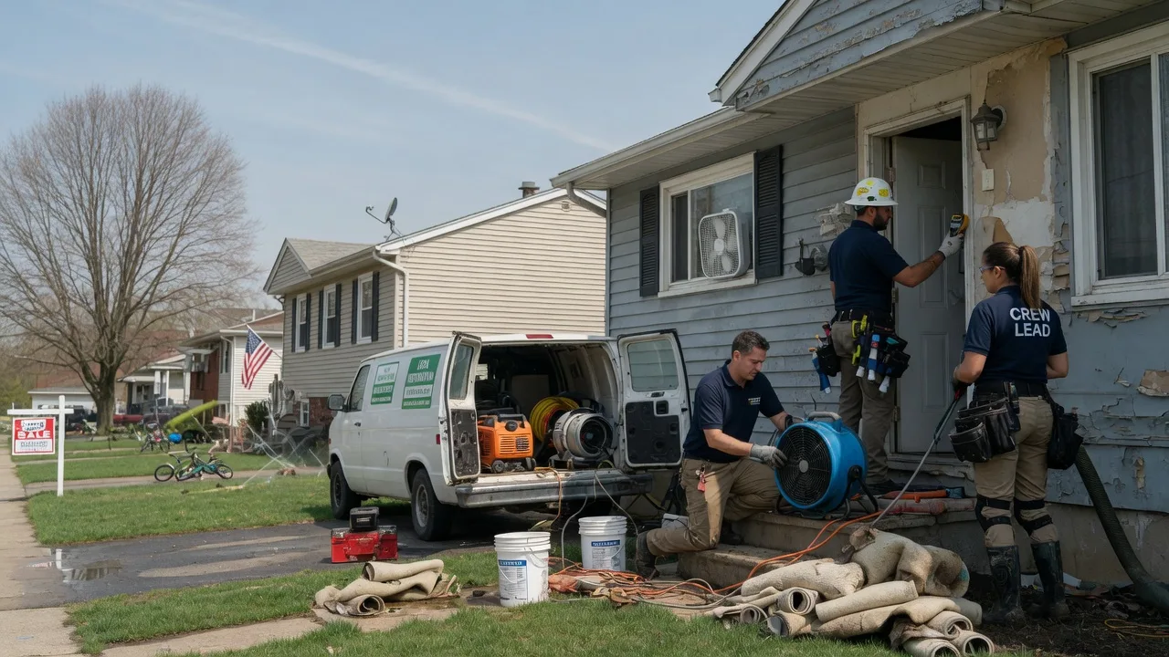 Flood Cleanup in Port Sulphur, LA near me